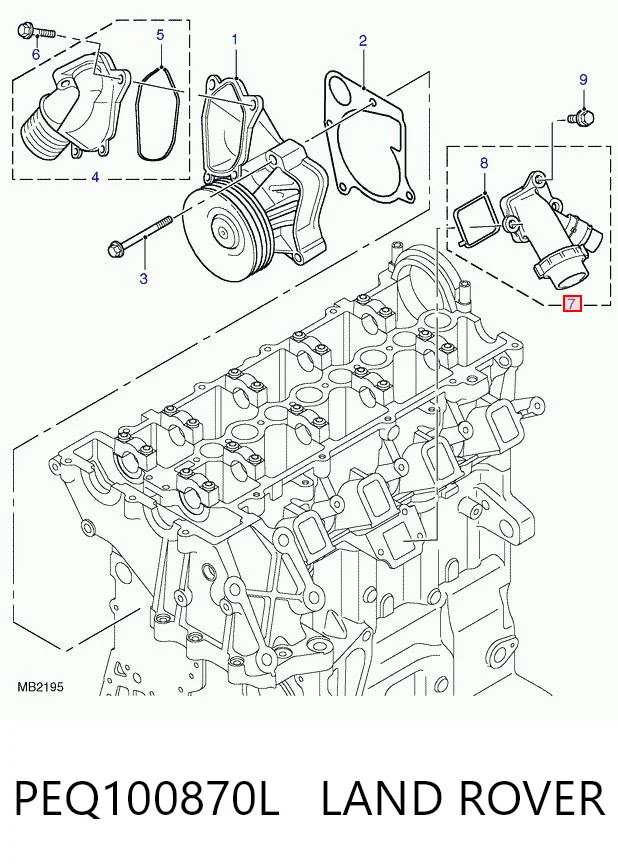 PEQ100870L LAND ROVER