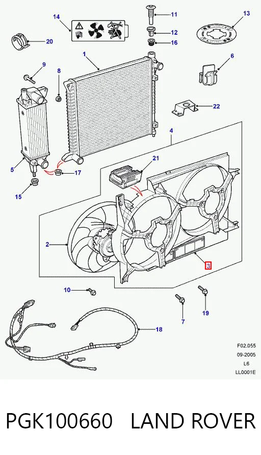PGK100660 Land Rover