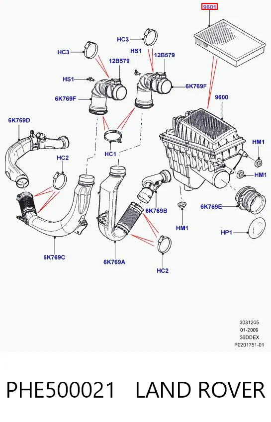 PHE500021 Land Rover