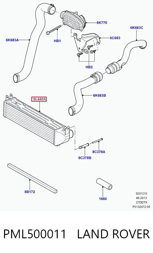 PML500011 Land Rover