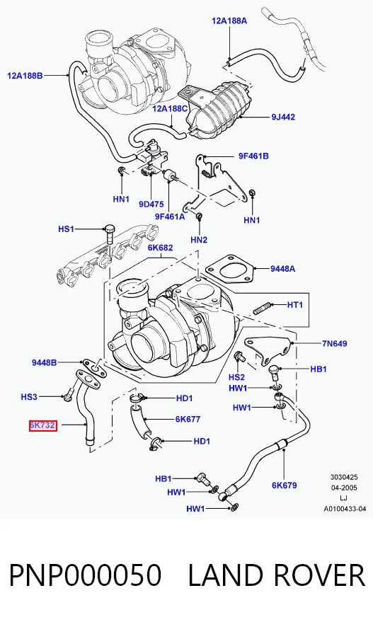 PNP000050 Land Rover