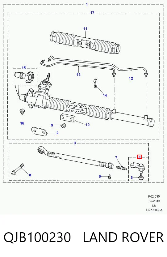 QJB100230 Land Rover
