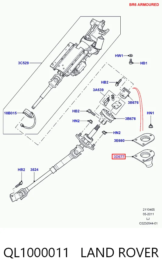 QL1000011 Land Rover