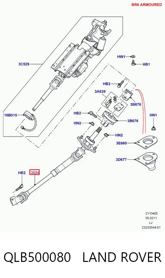 QLB500080 Land Rover