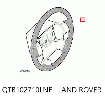 Comprar Volante Land Rover Range Rover II LP, P38A a bajo precio