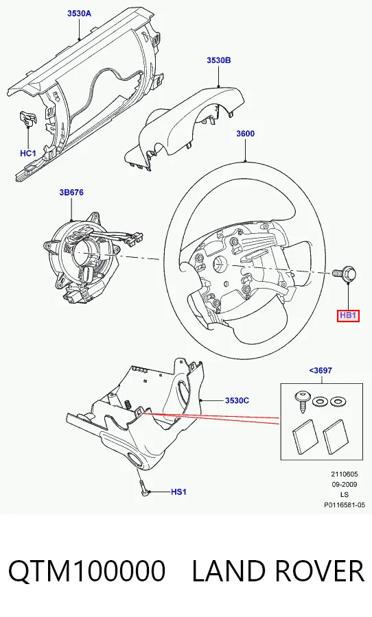 QTM100000 Land Rover