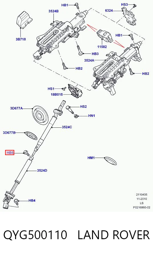 QYG500110 Land Rover