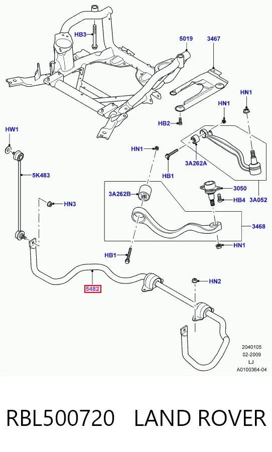RBL500720 Land Rover