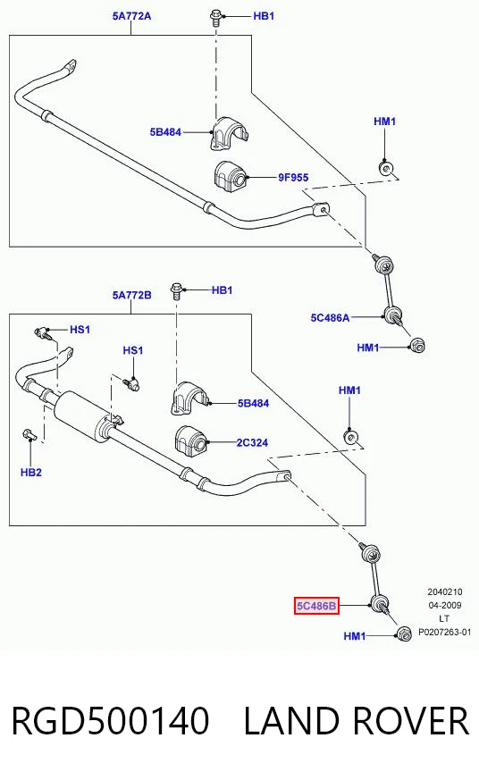RGD500140 Land Rover