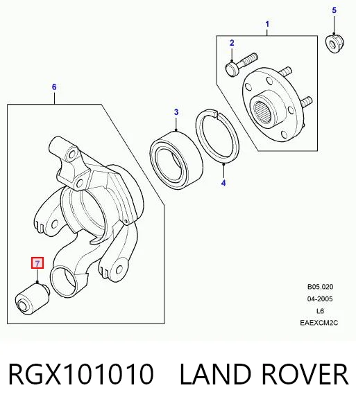 RGX101010 Land Rover
