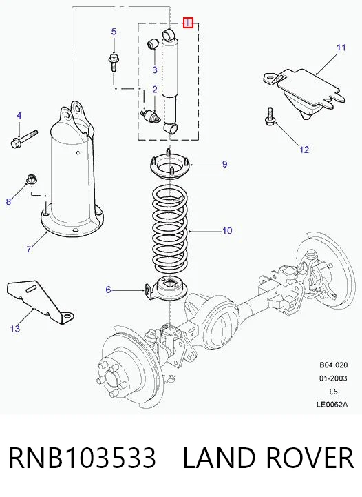 RNB103533 Land Rover