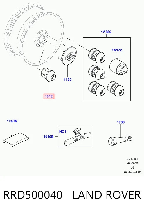 RRD500040 Land Rover