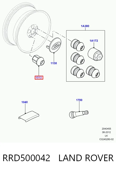 Comprar Tuercas de rueda Land Rover Range Rover SPORT II L494