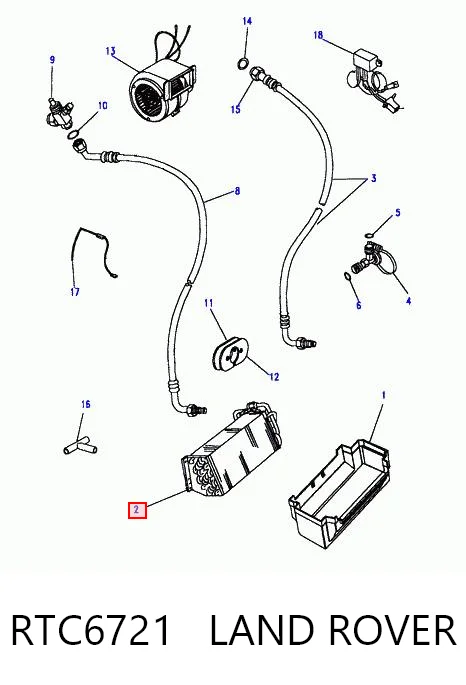 Comprar Evaporador de aire acondicionado Land Rover Discovery I LG, LJ a bajo precio