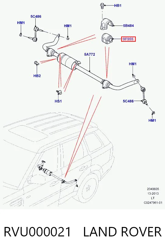 RVU000021 Land Rover