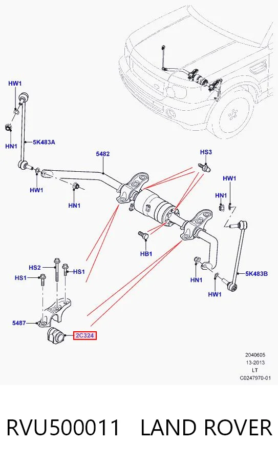 RVU500011 Land Rover