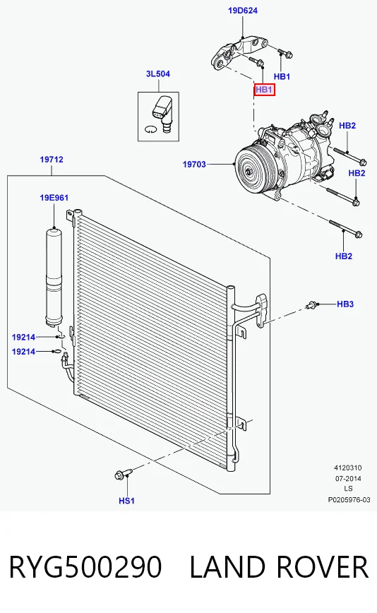 RYG500290 Land Rover
