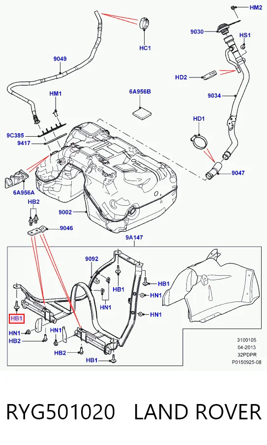 RYG501020 Land Rover