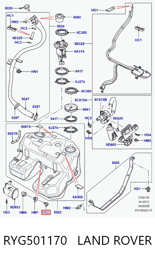 RYG501170 Land Rover