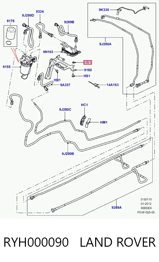 RYH000090 Land Rover