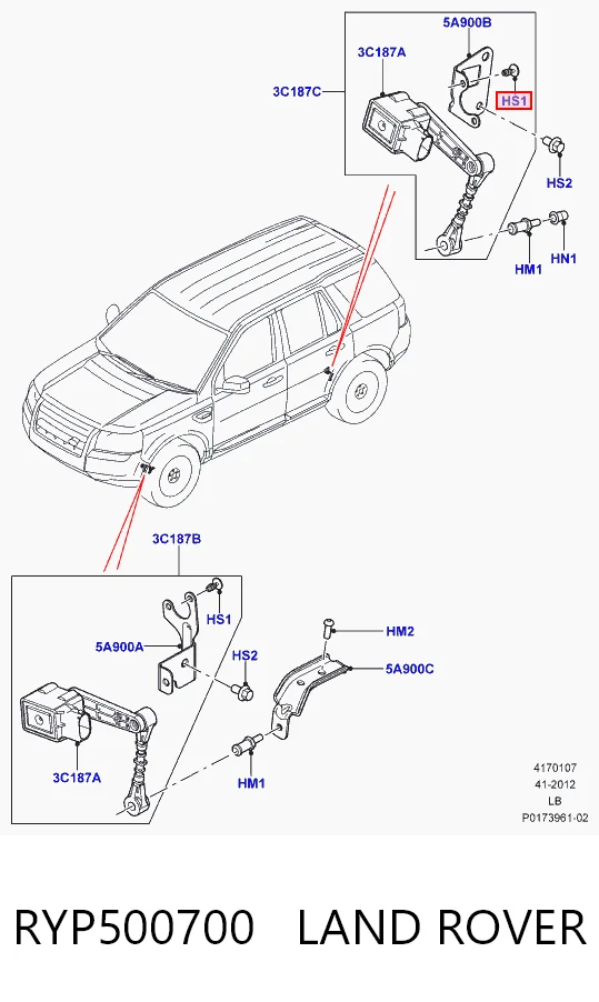 RYP500700 Land Rover