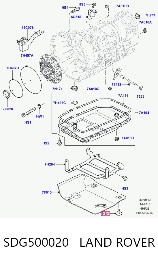 SDG500020 Land Rover