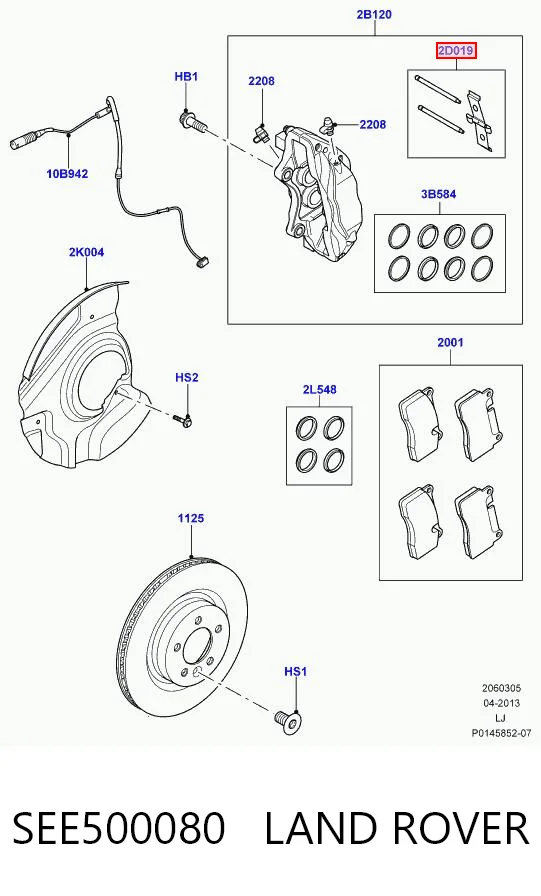 SEE500080 Land Rover