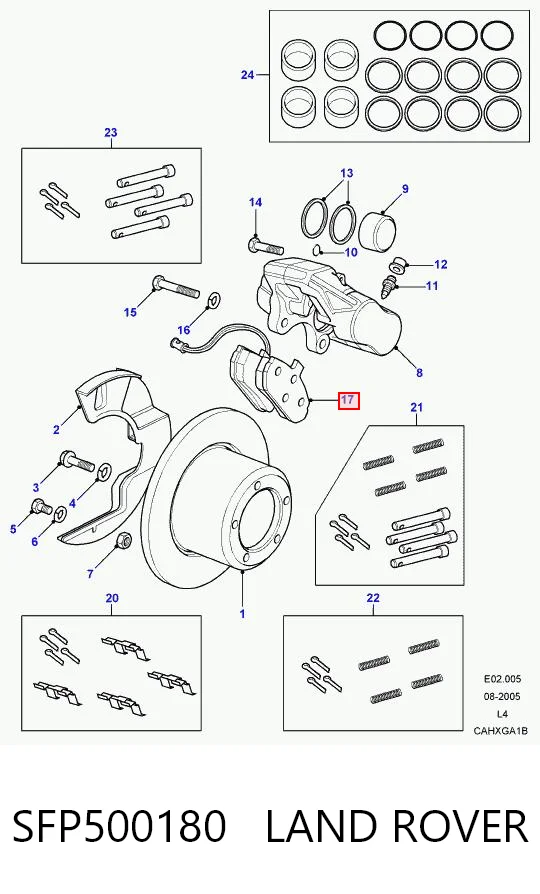 SFP500180 Land Rover