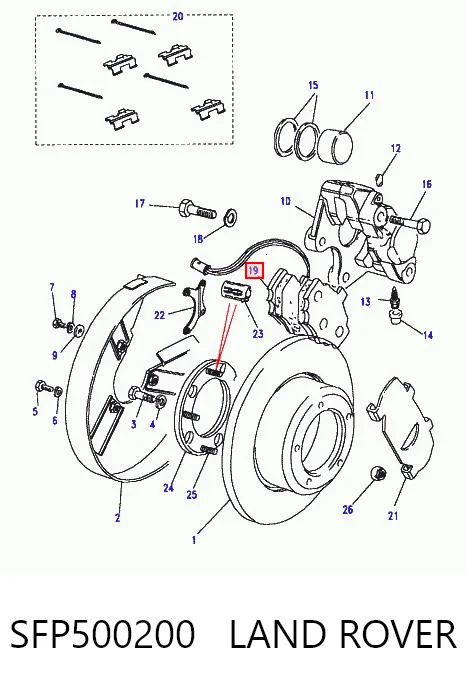 SFP500200 Land Rover
