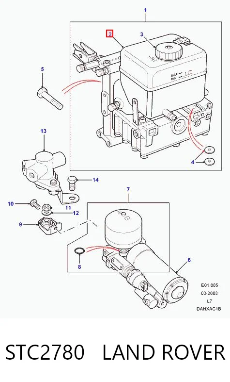 Comprar Sensor ABS Land Rover Range Rover II LP, P38A