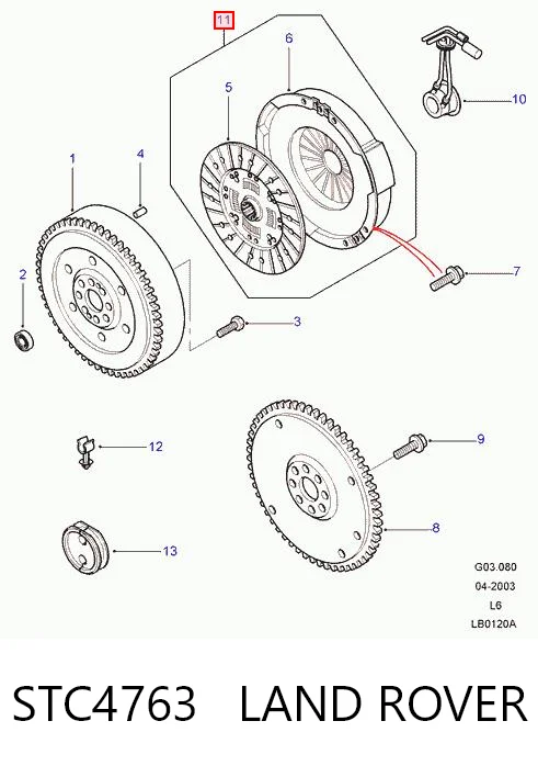  Embrague Rover 75 