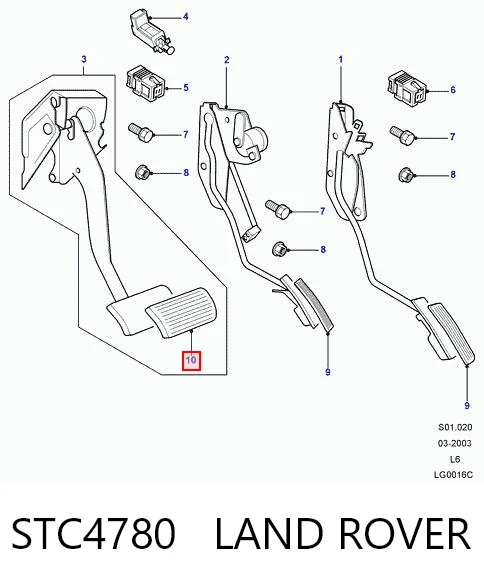 STC4780 LAND ROVER