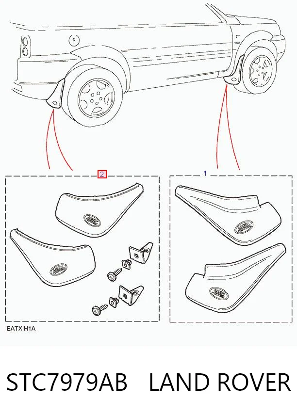 Comprar Juego de faldillas traseras Land Rover Freelander I L314 a bajo precio