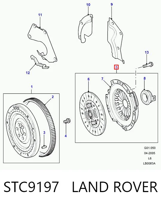 STC9197 Land Rover