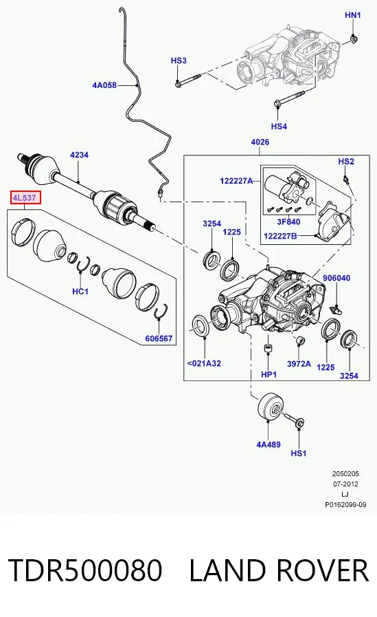 TDR500080 Land Rover