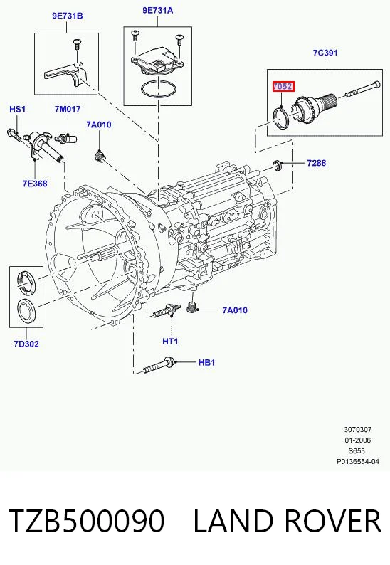 TZB500090 Land Rover
