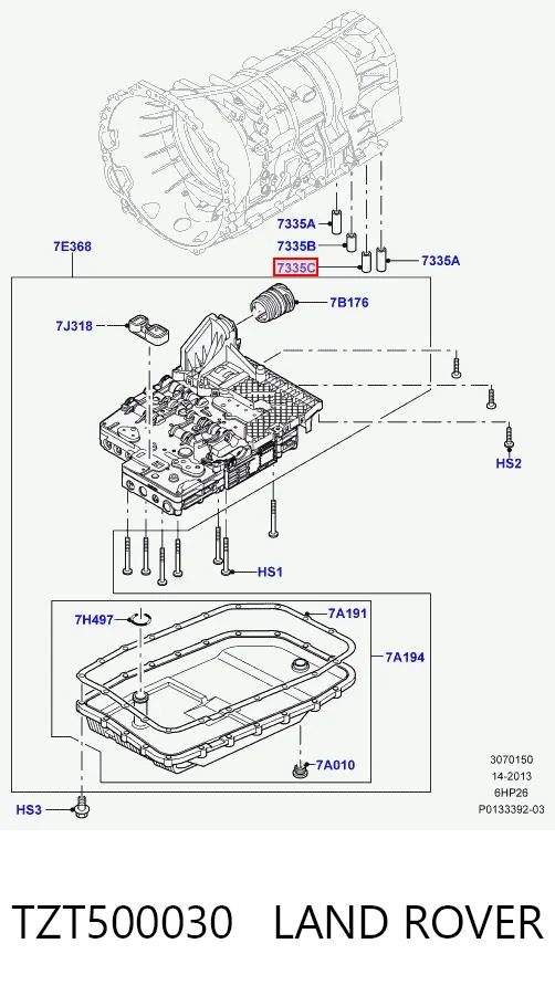 TZT500030 Land Rover