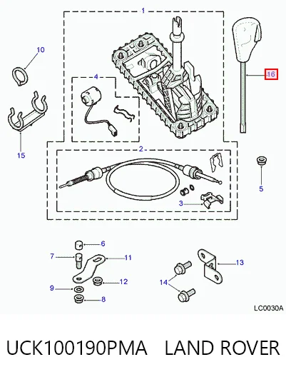 UCK100190PMA Land Rover