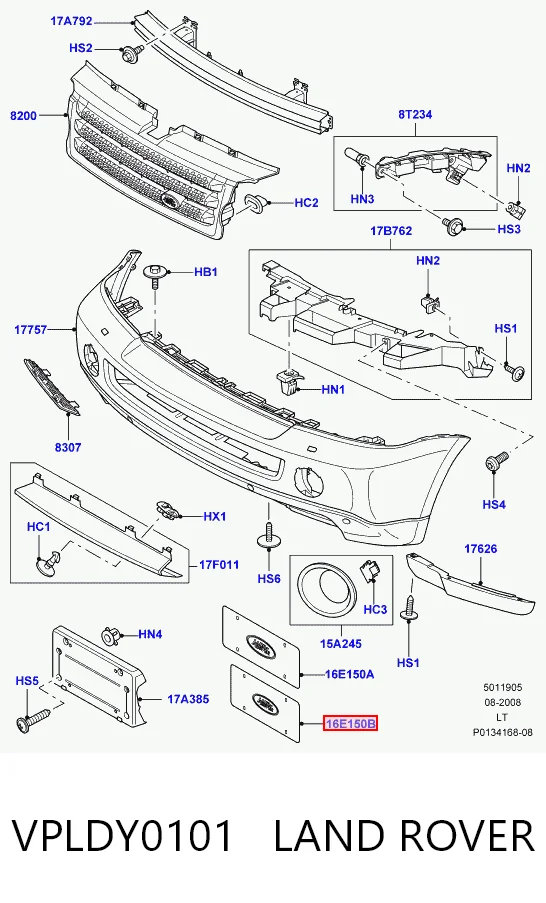 VPLDY0101 Land Rover