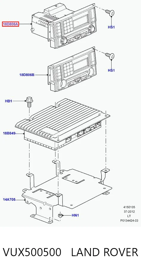 Radio AM/FM Land Rover Range Rover SPORT I SUV (L320) (2005 - 2013) precio, desde 236,68 EUR