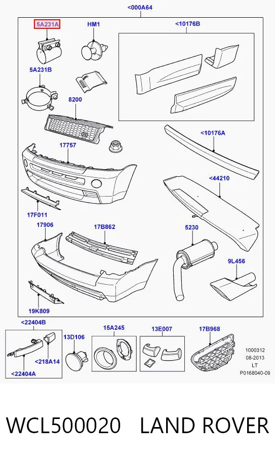 WCL500020 Land Rover