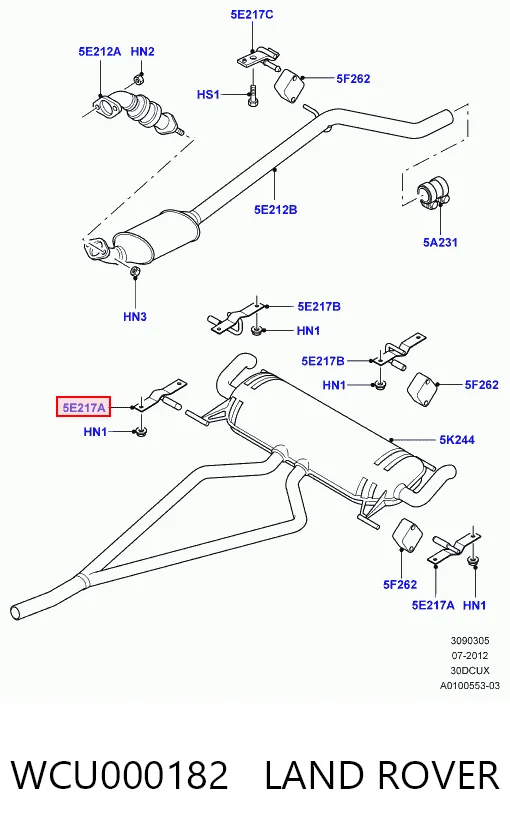 WCU000182 Land Rover