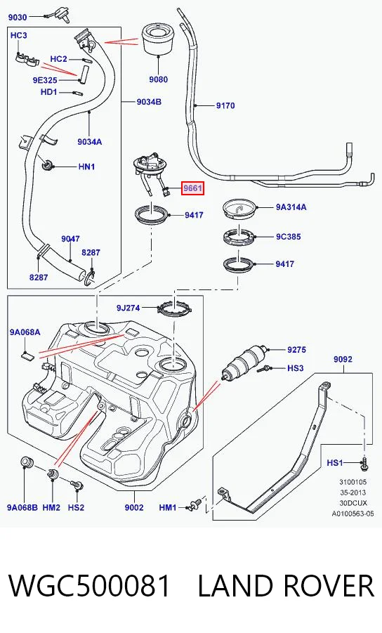 WGC500081 Land Rover
