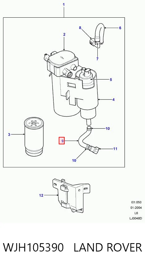 WJH105390 Land Rover