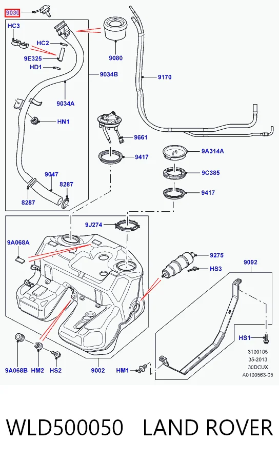 WLD500050 Land Rover