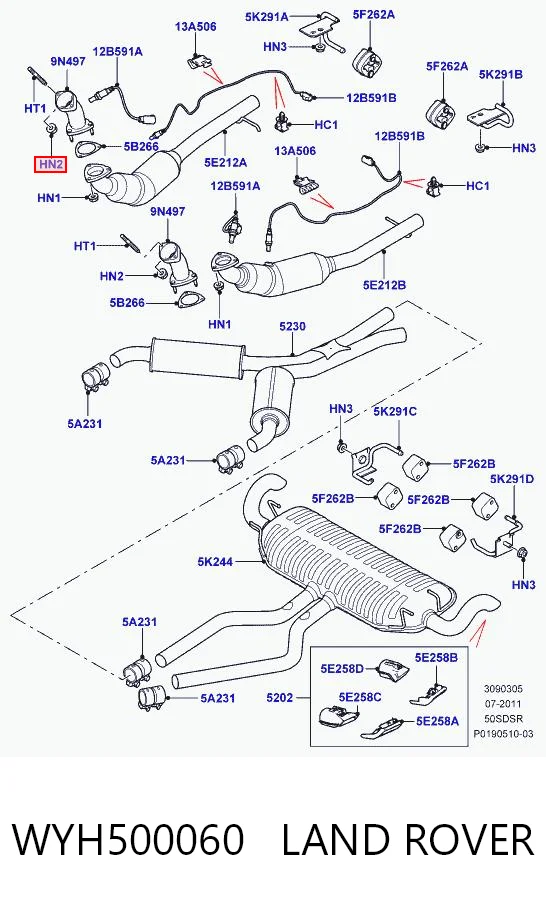 WYH500060 Land Rover