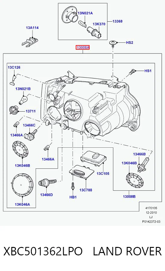 Comprar Faro derecho Land Rover Range Rover III L322