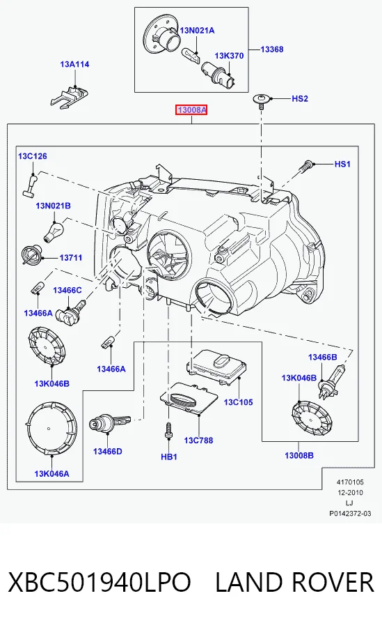  Faro derecho Land Rover Range Rover 3