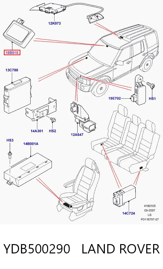 YDB500290 Land Rover
