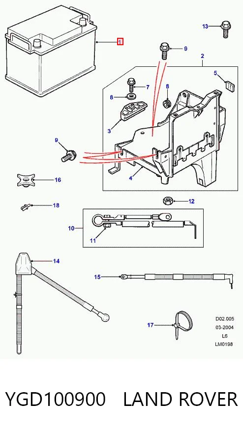 Batería de arranque Ford 1102018 precio, desde 135,46 EUR